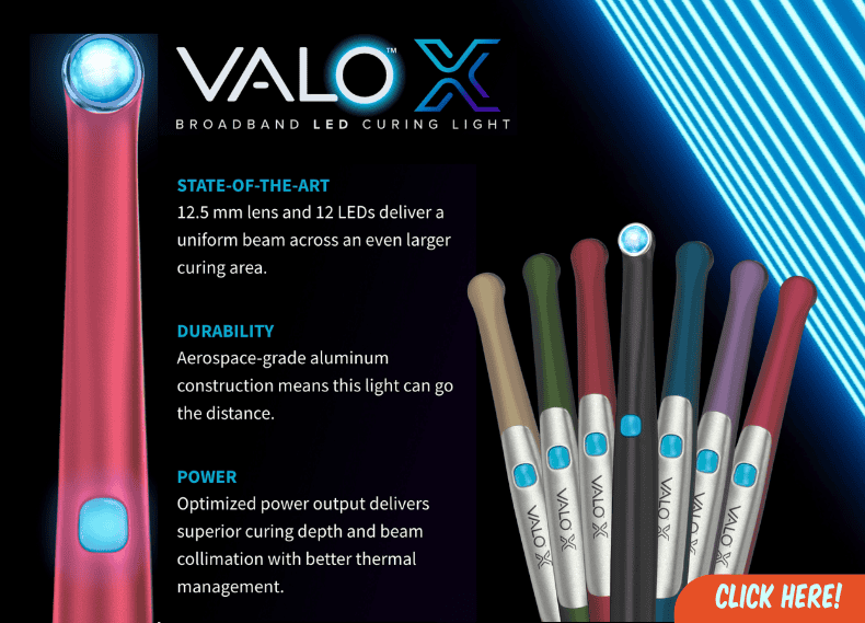 VALO X Colours Curing Light Kit
